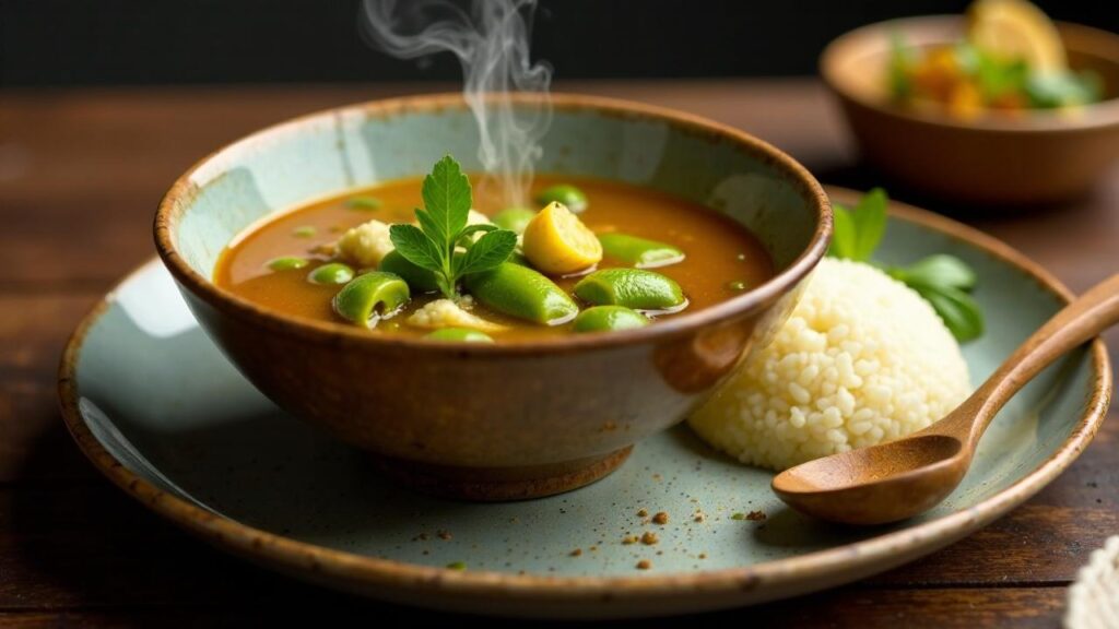 Akple mit Okro-Suppe [CreaTable] – Rezept für Anfänger und Chefkoch ...