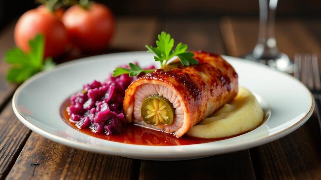 Badische Rinderrouladen mit Spätburgunder [CreaTable] – Rezept für ...