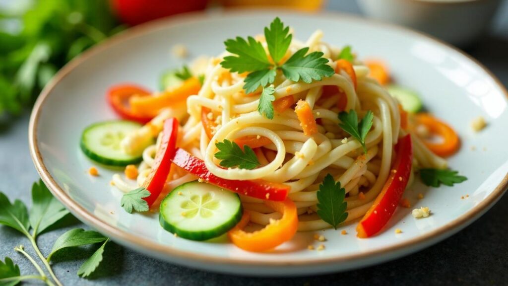 Bamboo Shoot Salad (Bambussprossen-Salat) [CreaTable]  Rezept fr Anfnger  und Chefkoch - CreaTable