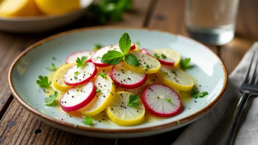 Bayerischer Radi (Rettichsalat) mit Salz [CreaTable] – Rezept für ...
