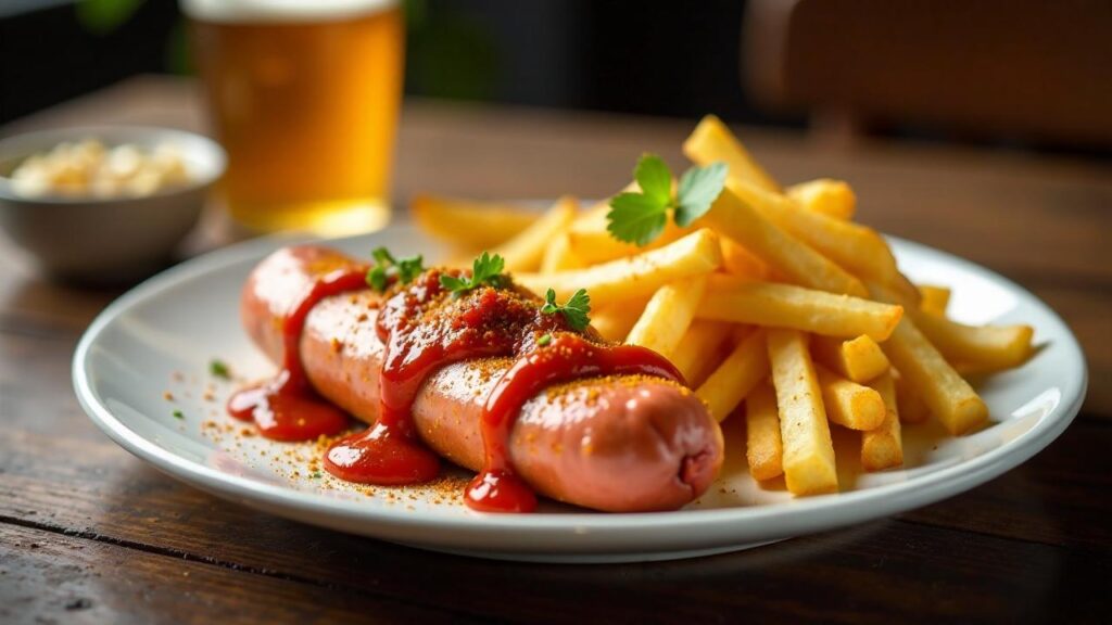 Berliner Currywurst mit Pommes [CreaTable] – Rezept für Anfänger und ...