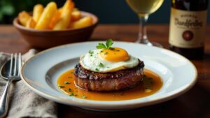 Bistec a Caballo – Steak mit Spiegelei