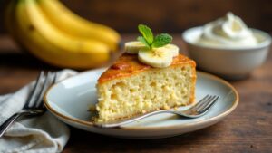 Bleskový banánový moučník (Schneller Bananen-Cake)