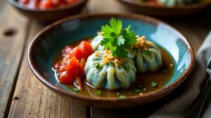 Blue Corn Dumplings
