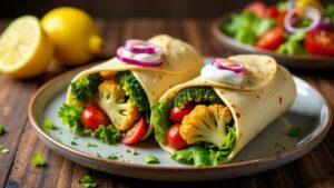 Blumenkohl-Brokkoli-Döner