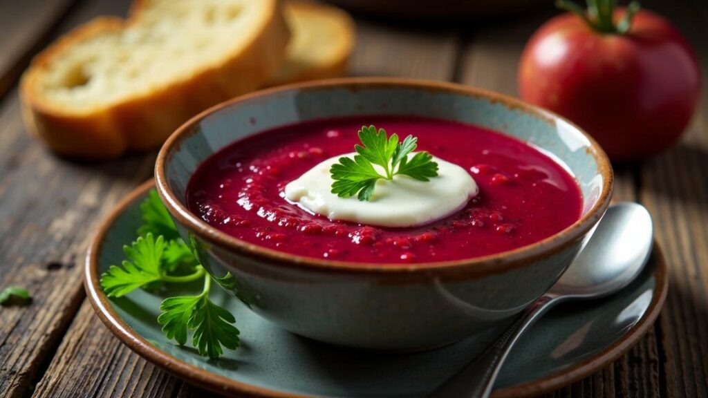 Borscht (Rote-Beete-Suppe) [CreaTable] – Rezept für Anfänger und ...