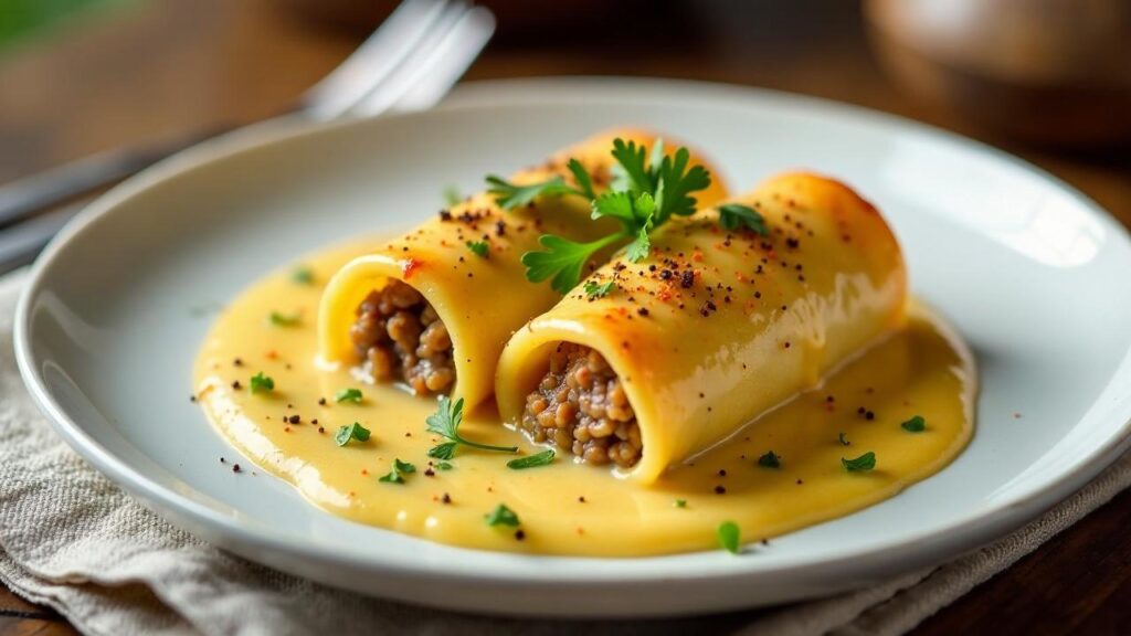 Canelons a la Catalana: Katalanische Cannelloni [CreaTable] – Rezept ...