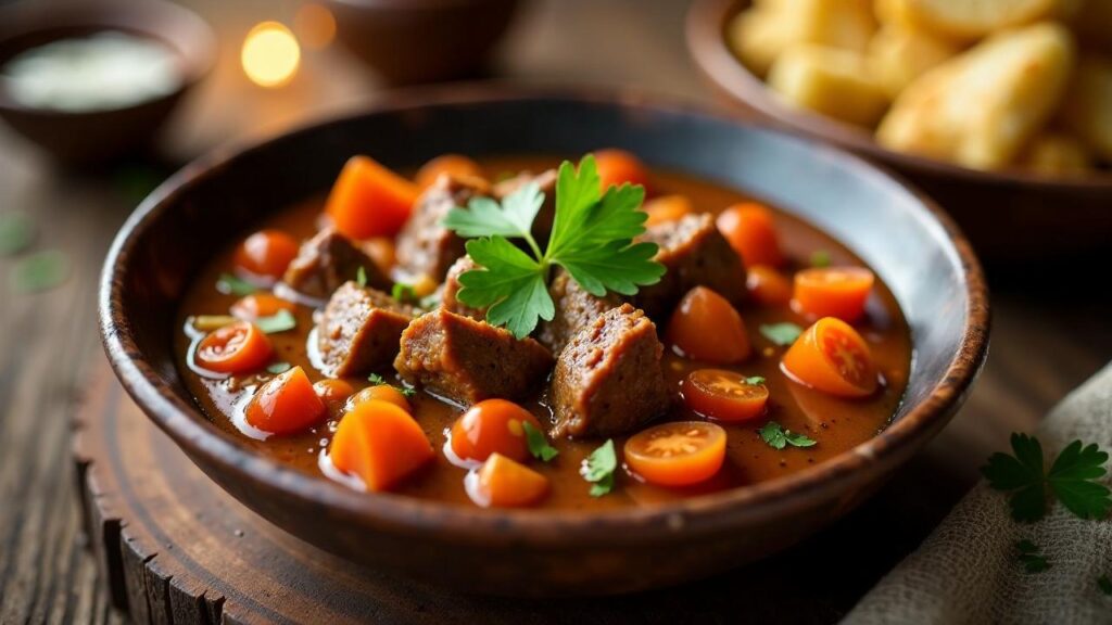 Chashushuli: Würziges Rindfleisch-Ragout [CreaTable] – Rezept für ...