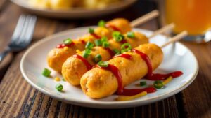 Corn Dog - Koreanische Corn Dogs