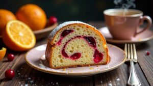 Cranberry-Orange-Babka