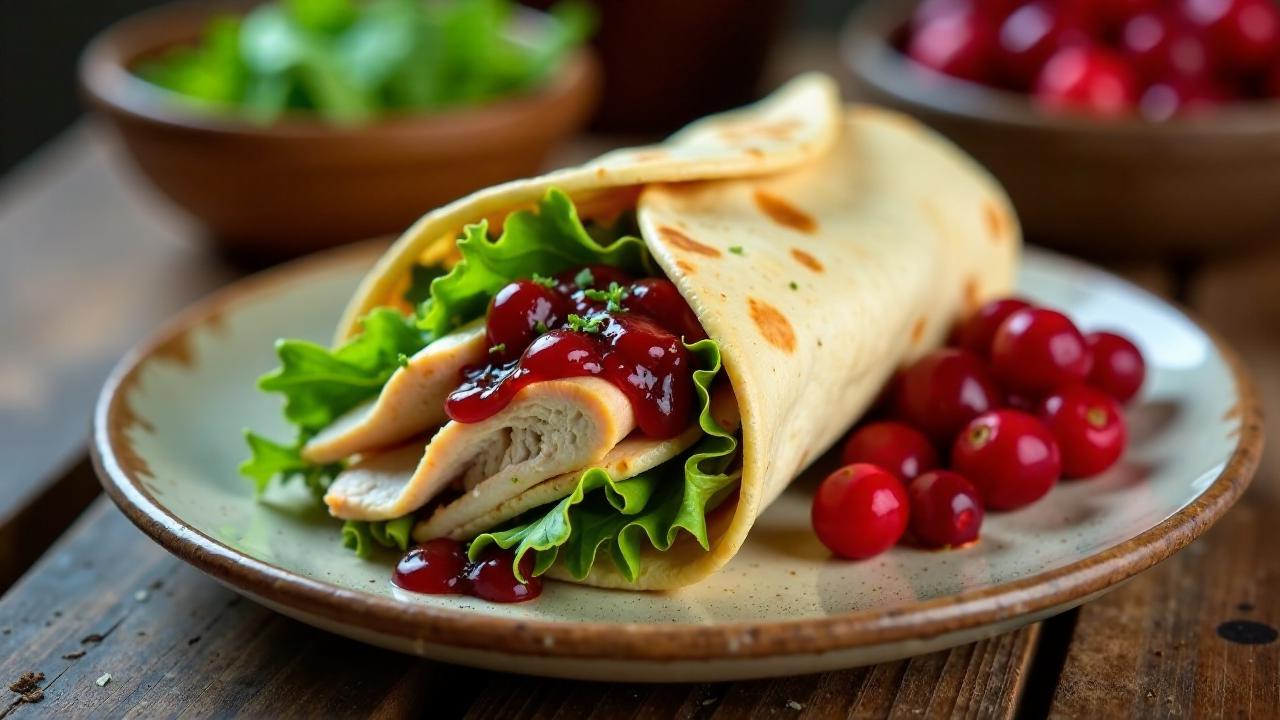 Cranberry-Truthahn-Döner