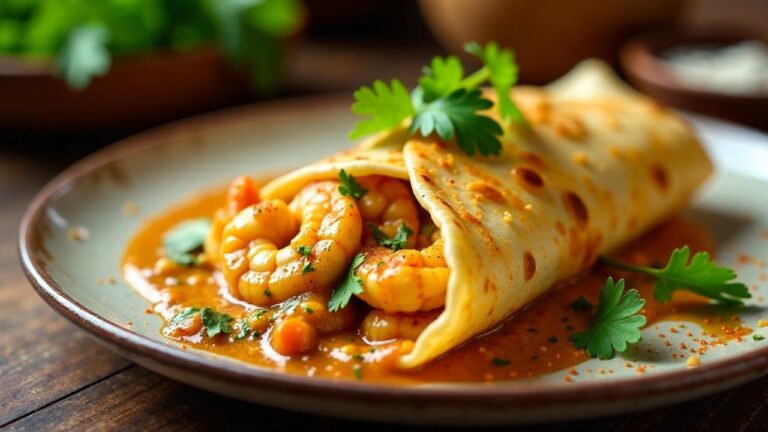 Curried Shrimp Roti [CreaTable] – Rezept für Anfänger und Chefkoch ...
