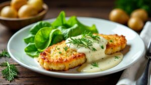 Dill-Sahneschnitzel