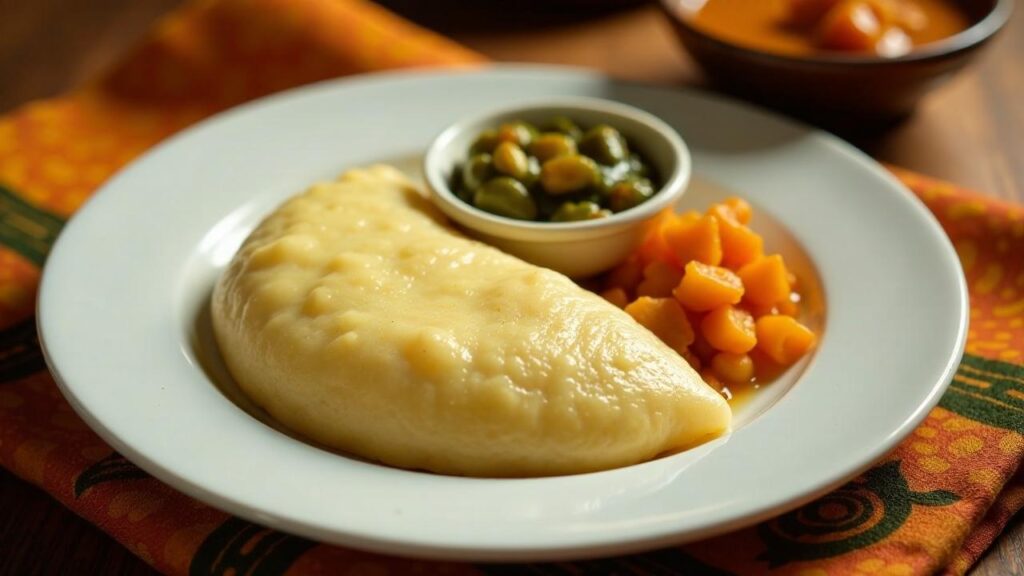 Eba – Maniokmehlbrei zum Dippen [CreaTable] – Rezept für Anfänger und ...