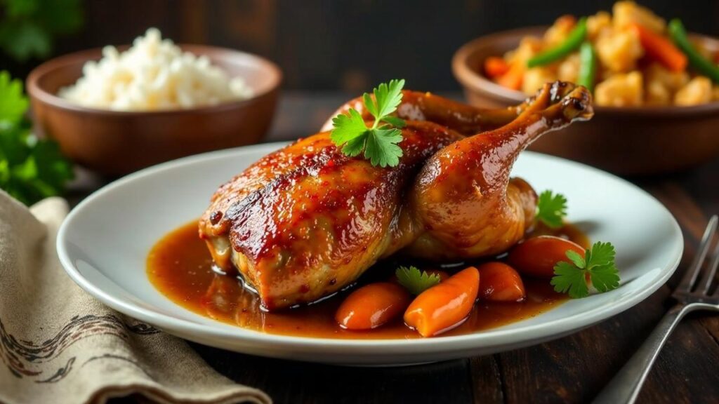 Ente mit fünf Gewürzen und Sojasauce [CreaTable] – Rezept für Anfänger ...