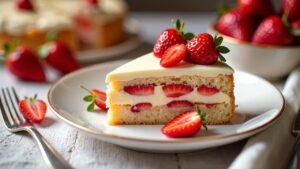 Erdbeer-Mascarpone-Kuchen
