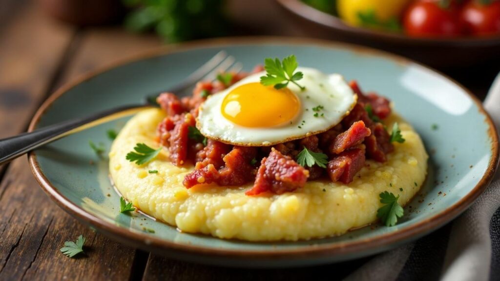 Fire Engine (Corned Beef and Grits) [CreaTable] – Rezept für Anfänger ...