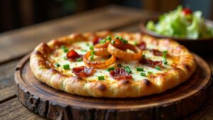 Flammkuchen Elsässer Art – Dünner, knuspriger Genuss