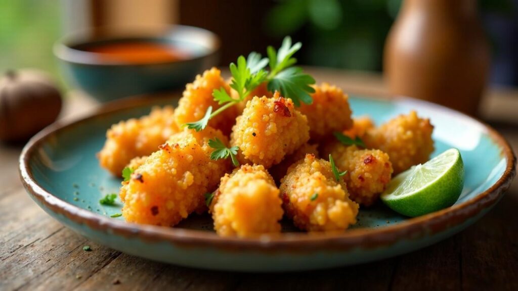 Fried Jackfruit - Gebratene Jackfrucht [CreaTable] – Rezept für ...