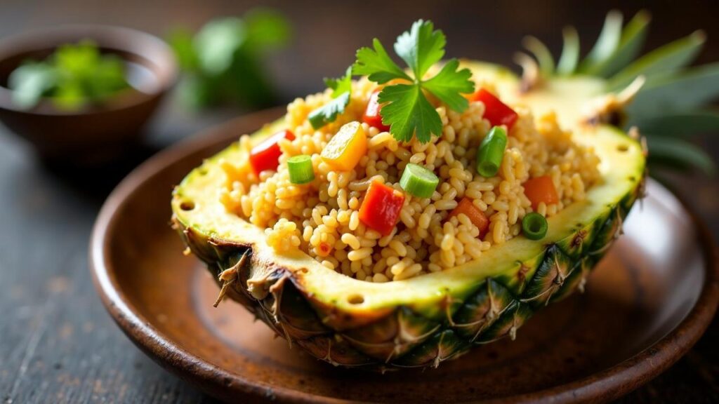 Fried Rice Ananas Boot [CreaTable] – Rezept für Anfänger und Chefkoch ...
