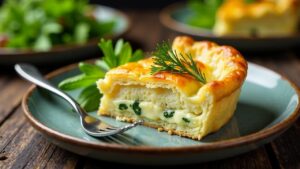 Frische Fischpastete