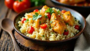 Galinhada – Hühnchen mit Reis