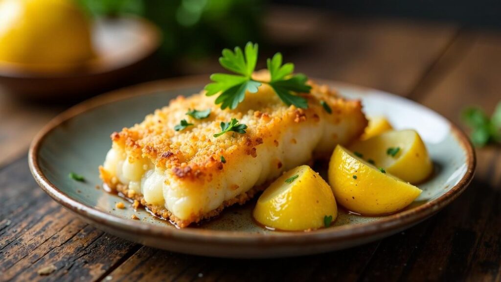 Gebratener Dorsch mit Zitronenkartoffeln [CreaTable] – Rezept für ...