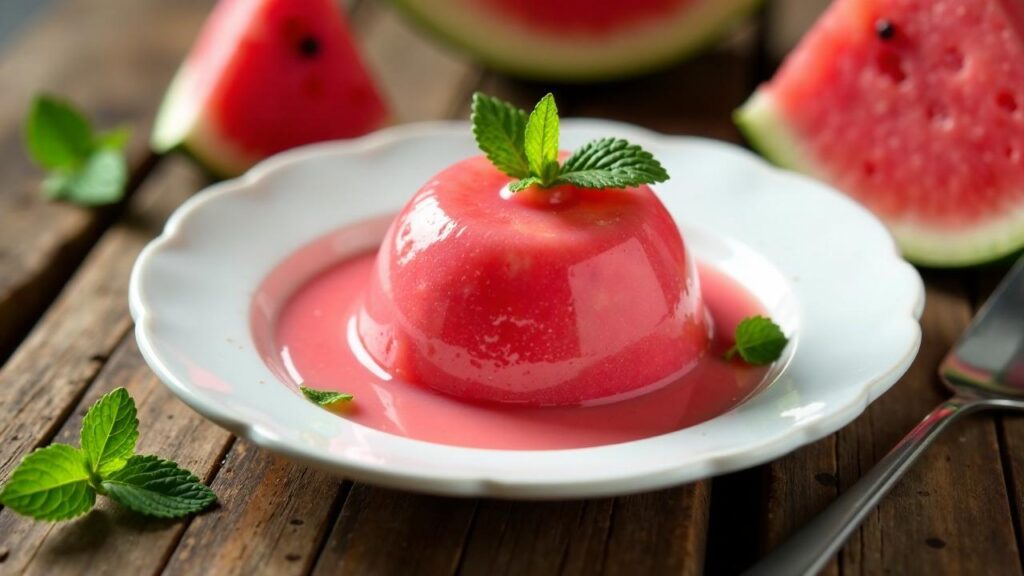Dessert Mit Wassermelone
