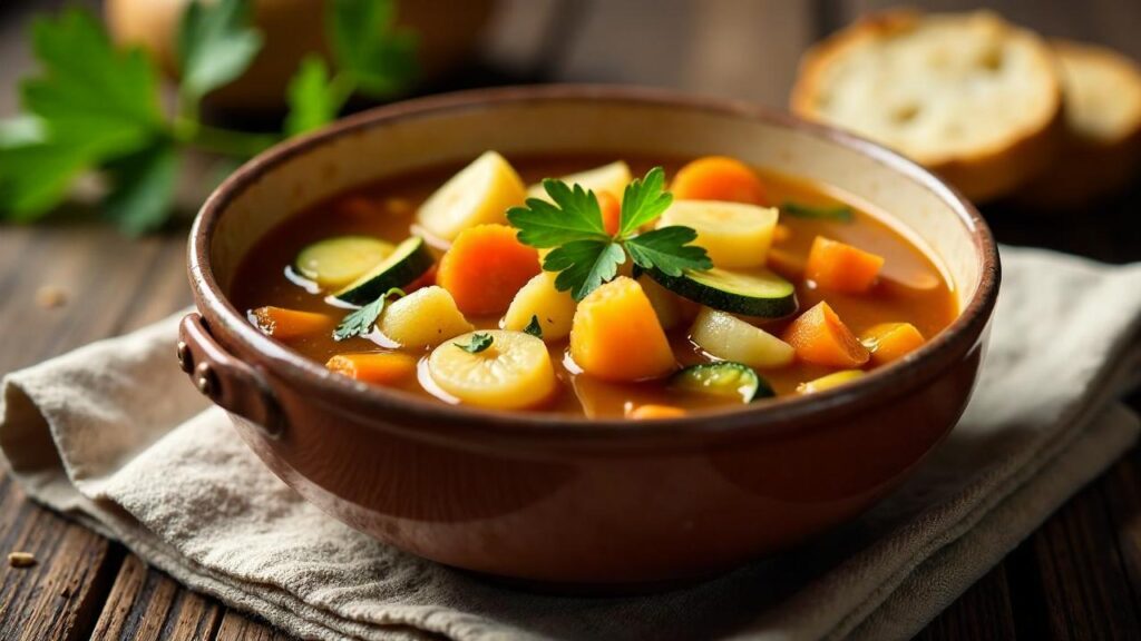 Gemüsesuppe aus Resten [CreaTable] – Rezept für Anfänger und Chefkoch ...