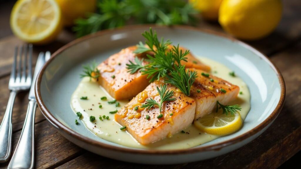 Luxus Dillsoe Mit Fisch Bild