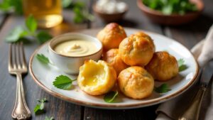 Gougères (Käsewindbeutel)