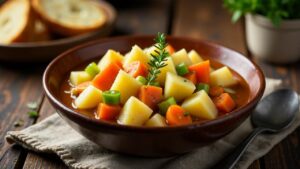 Grundnahrungsmittel-Rations-Eintopf