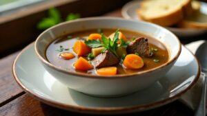 Herbal Mutton Soup