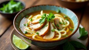 Hu Tieu (Klare Reisnudelsuppe)