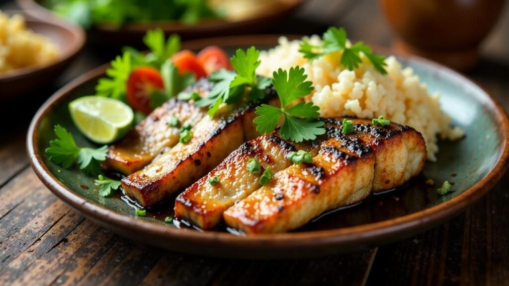 Ikan Bakar Jimbaran – Jimbaran-style grilled fish [CreaTable] – Rezept ...