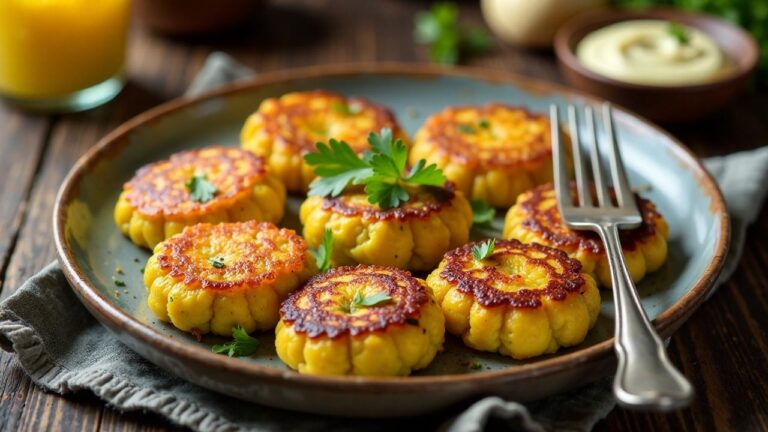 Indigenous Flavors: Yellow Squash Patties [CreaTable] – Rezept für