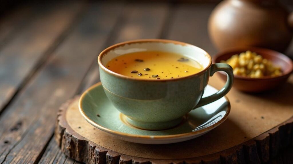Jimbu Buttertee (Buttertee mit Himalaya-Kräutern) [CreaTable] – Rezept ...