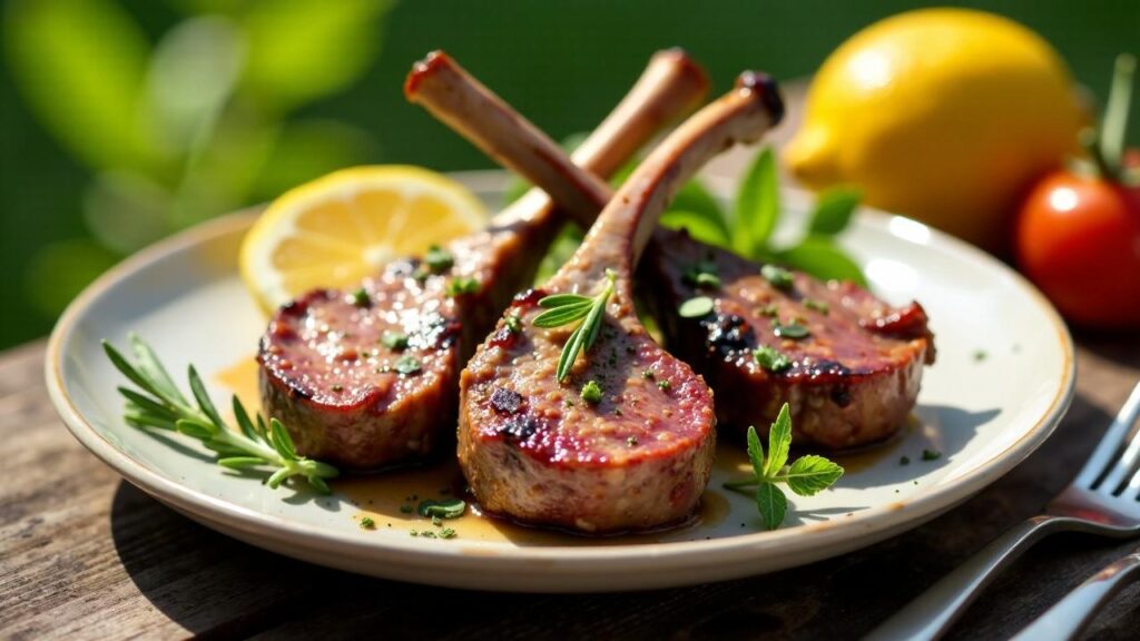 Karin Yarık – Gegrillte Lammkoteletts [CreaTable] – Rezept für Anfänger ...