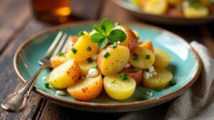 Kartoffelsalat mit Senfsaat