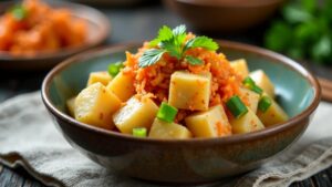 Kimchi Potato Salad
