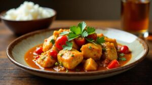 Kissuto de Malanje (Pikantes Hähnchen)
