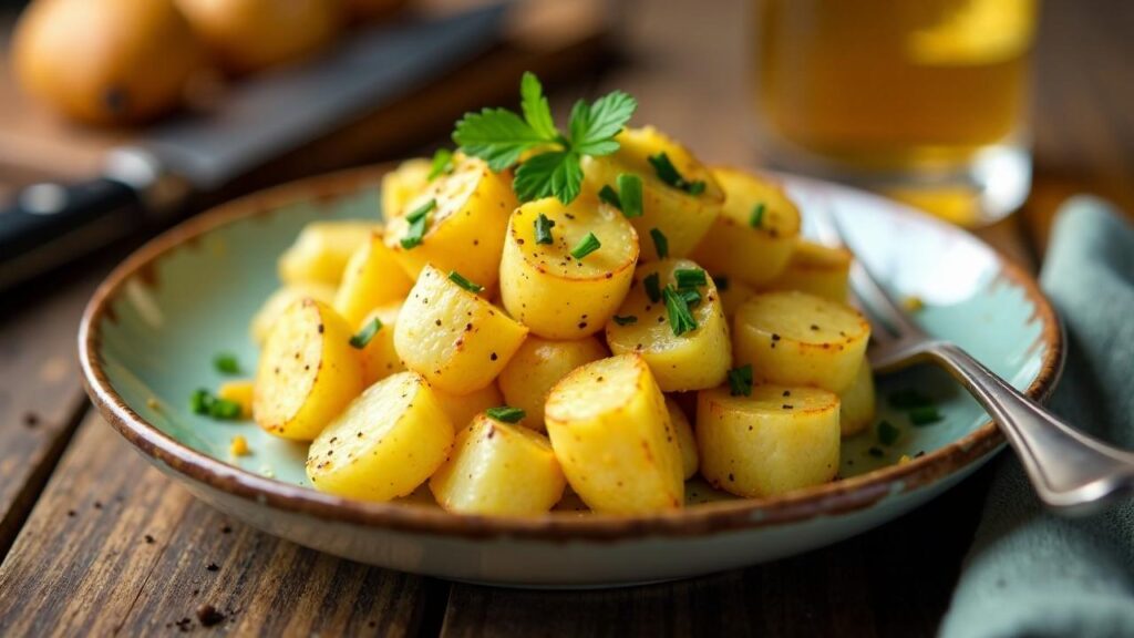 Käsekartoffeln mit Kräutern [CreaTable] – Rezept für Anfänger und ...