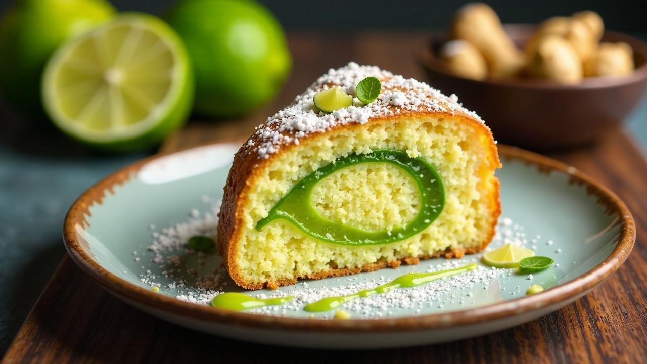 Limette-Ingwer-Babka