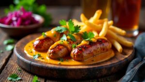 Limo-Currywurst und Kohl-Pommes