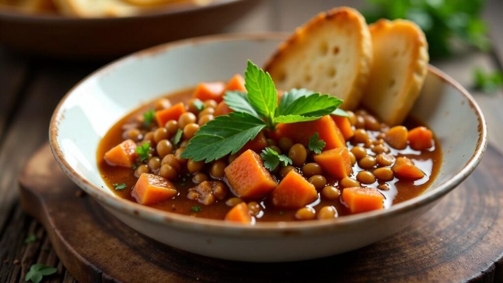 Linseneintopf mit Speck [CreaTable] – Rezept für Anfänger und Chefkoch ...