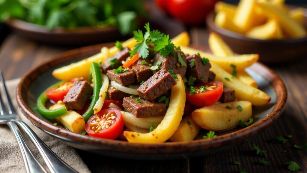 Lomo Saltado: Rindfleisch mit Pommes [CreaTable] – Rezept für Anfänger ...