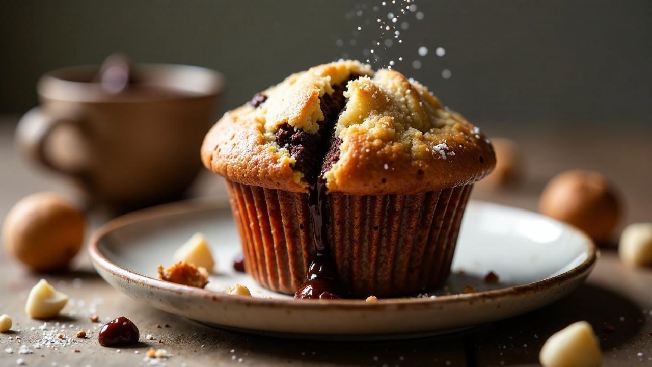Macadamia-Schoko-Muffins