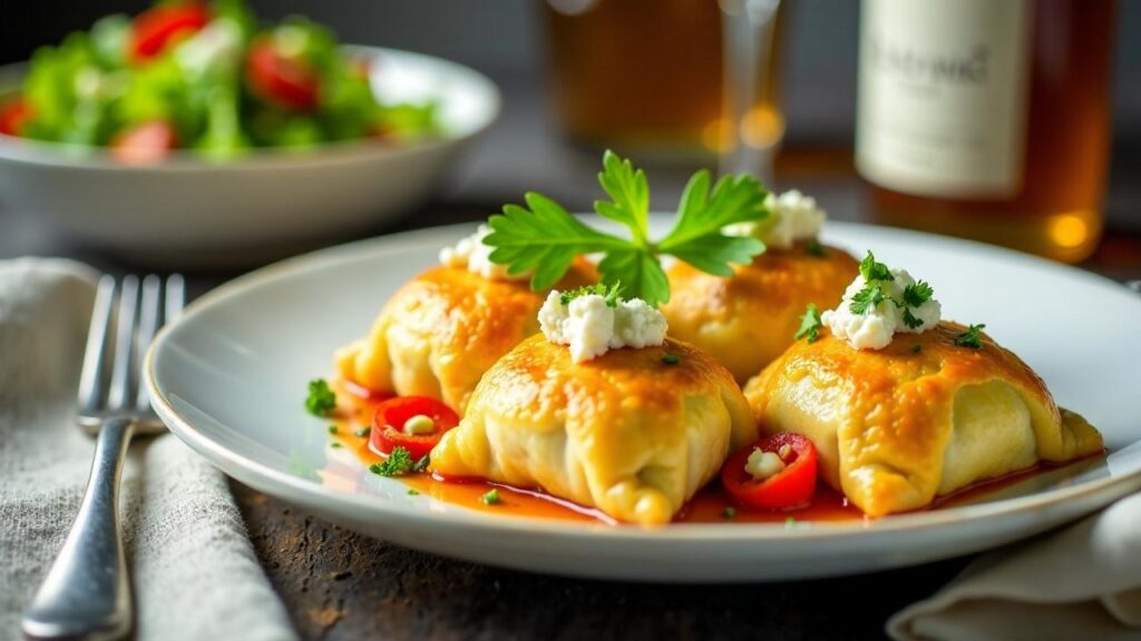 Maultaschen mit Paprika und Feta [CreaTable] – Rezept für Anfänger und ...