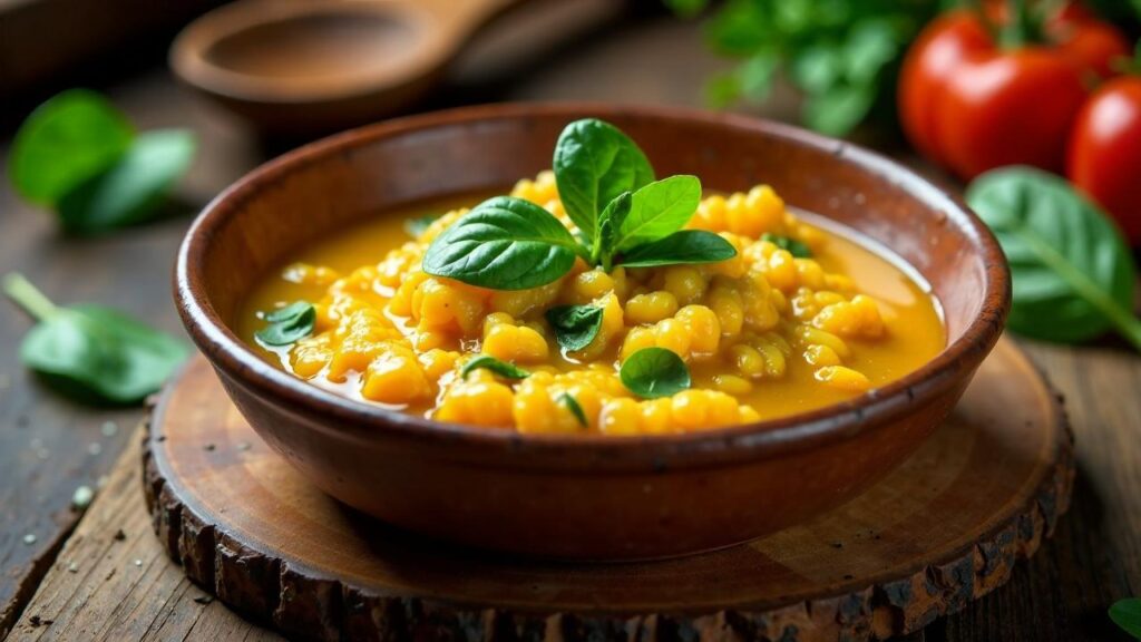 Mpungi – Maismehl mit Blattgemüse [CreaTable] – Rezept für Anfänger und ...