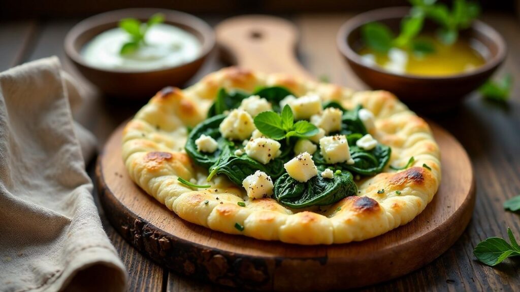 Mtabga (Fladenbrot mit Füllung) [CreaTable] – Rezept für Anfänger und ...